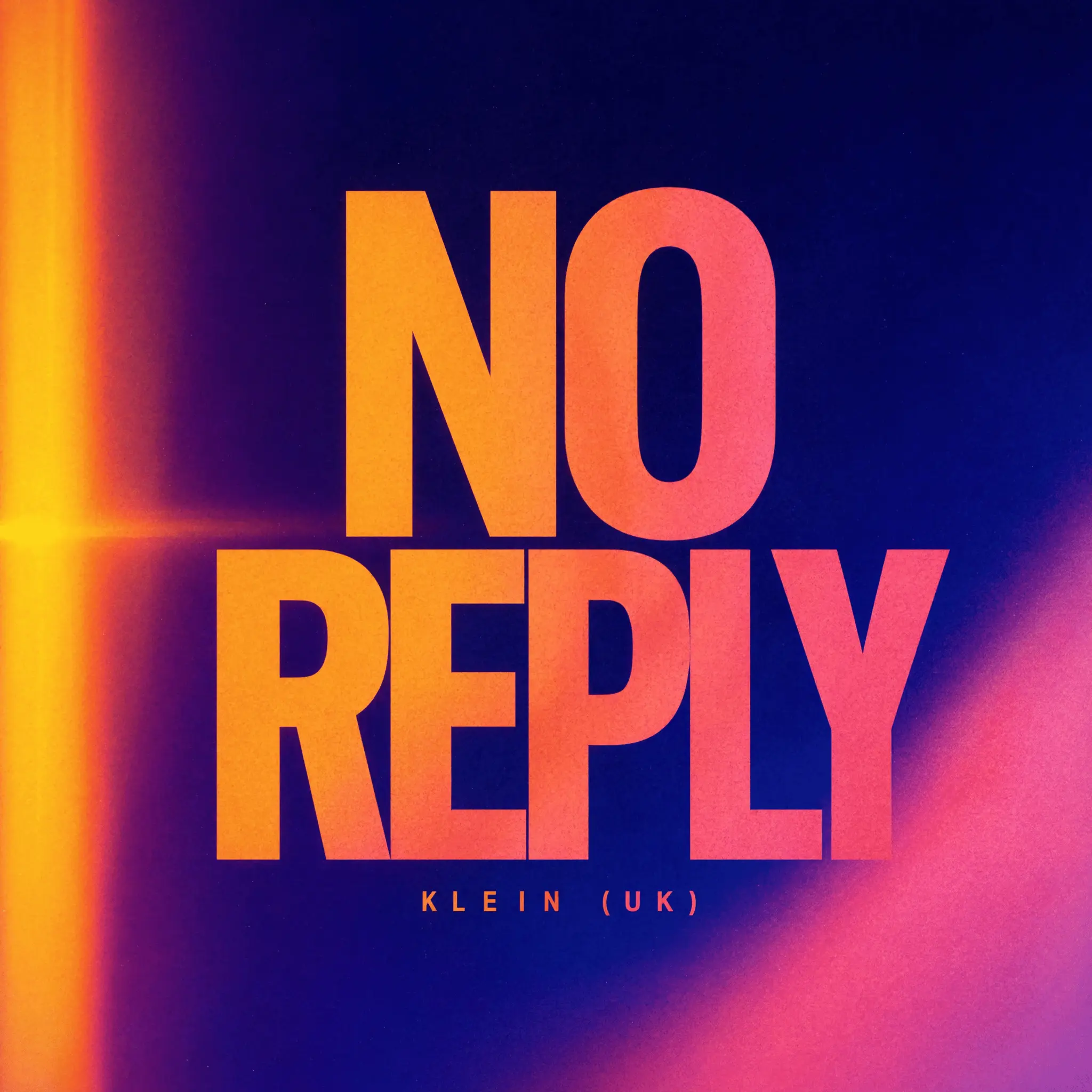 No Reply cover artwork by Klein (UK)