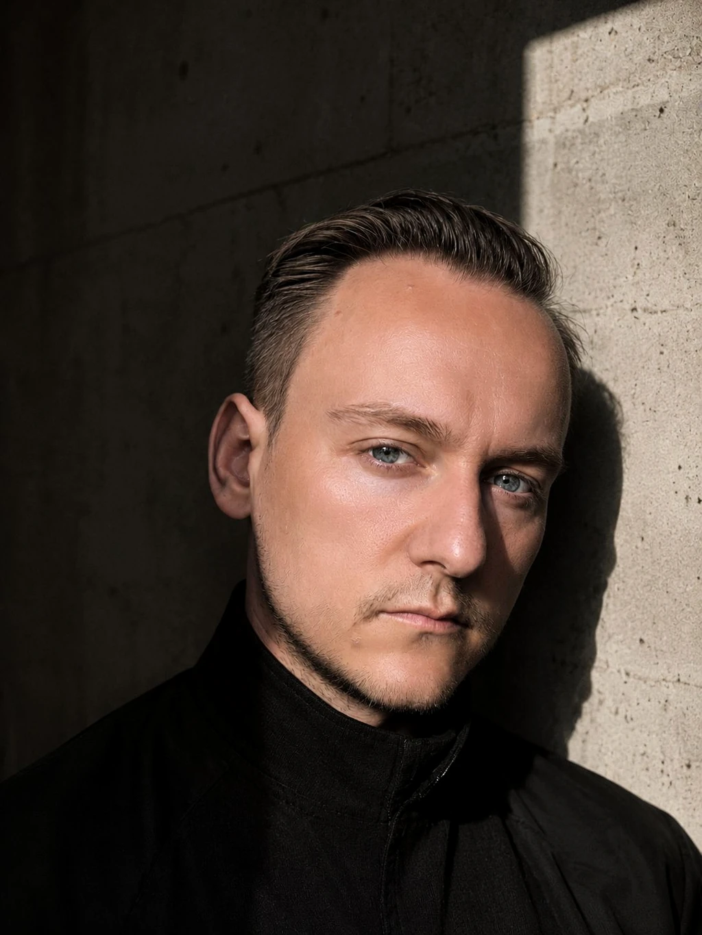 Portrait of Klein (UK) in directional light
